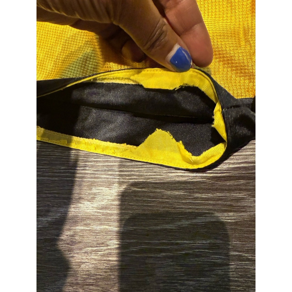 Silky Dazzle Yellow Gold‎ Nike Basketball Athletic Works Shorts 90s Y2K Size XL - Picture 4 of 7